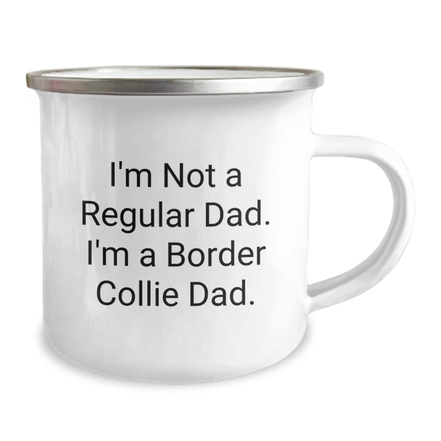 Funny Border Collie Dog Dad Camping Mug Gifts from Men to Family - Christmas Unique Presents for Her - Image 2