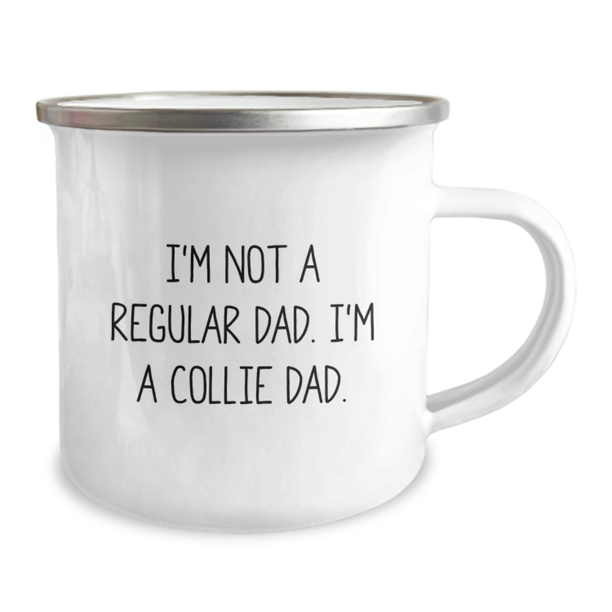 Funny Collie Dog Gifts for Men from Dad - I'm Not A Regular Dad. I'm A Collie Dad. Christmas Unique Mugs for Friends, Family, Coworkers - Image 2
