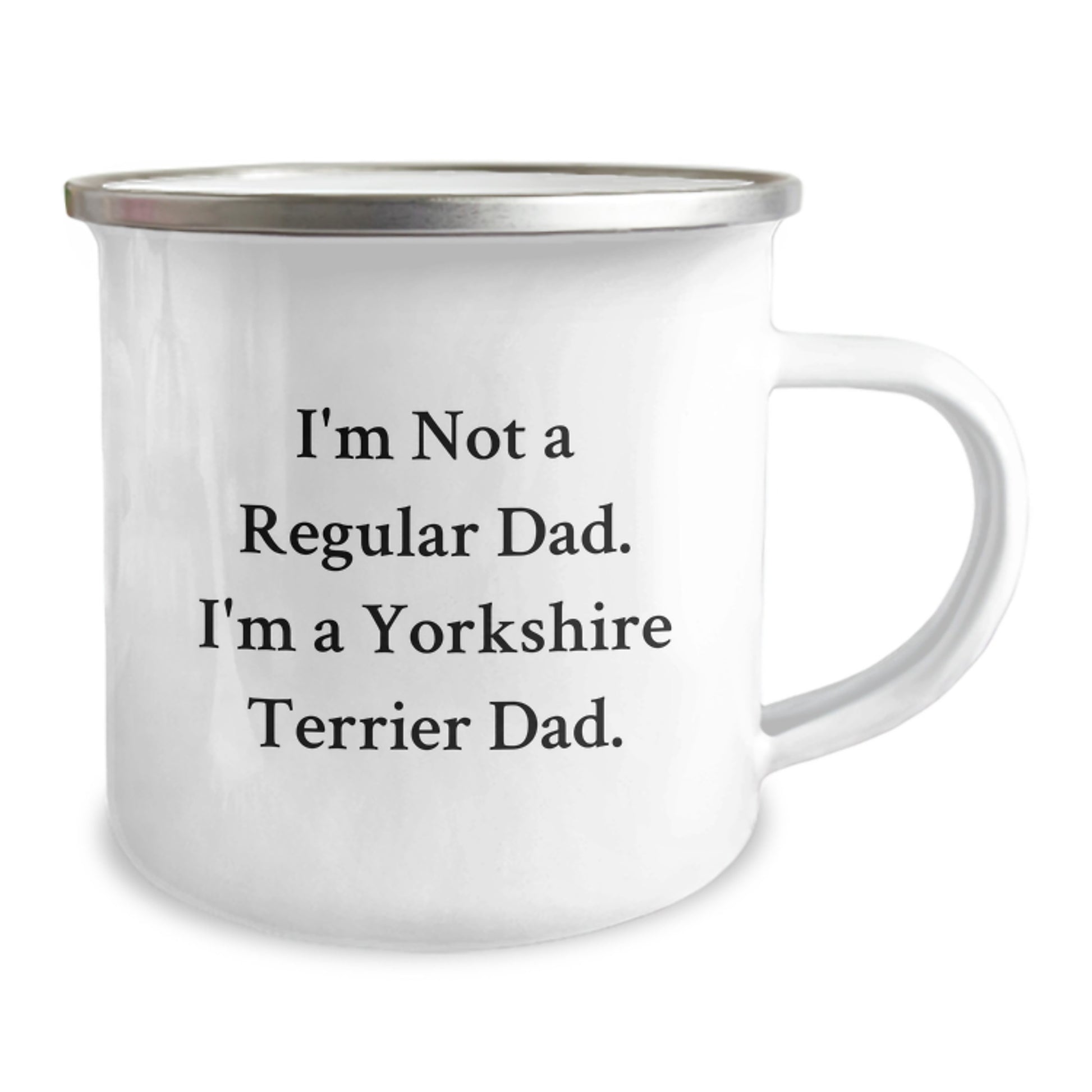 Funny Yorkshire Terrier Dad Gifts from Men to Friends for Christmas Unique Mugs - I'm Not A Regular Dad - Image 2