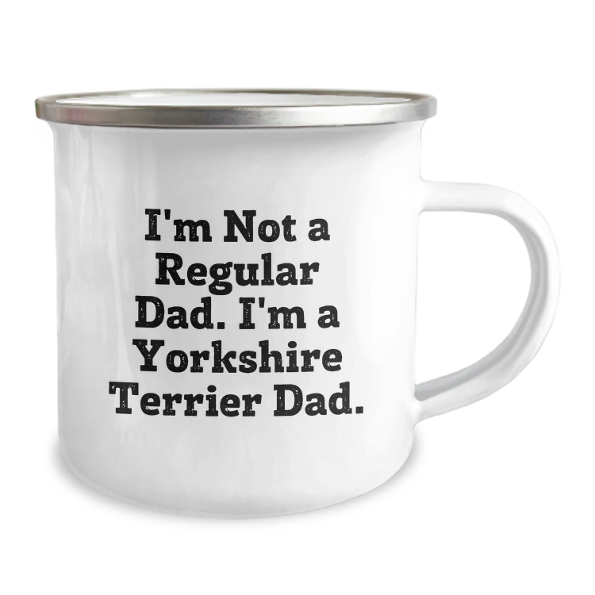 Funny Yorkshire Terrier Dad Camping Mug Gifts for Yorkshire Terrier Dog Lovers Christmas Unique - Image 2