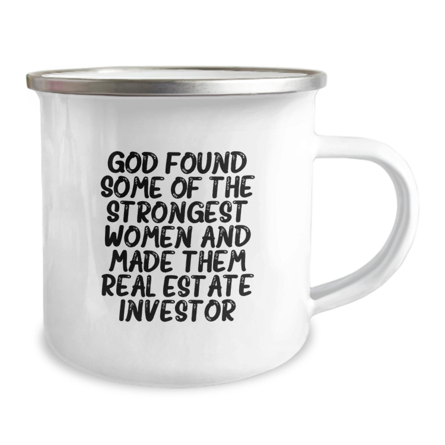 Funny Real Estate Investor Christmas Unique Gifts for Women, Inspirational Camping Mug, Gifts from Mom to Daughter, Daughter to Mom - Image 2