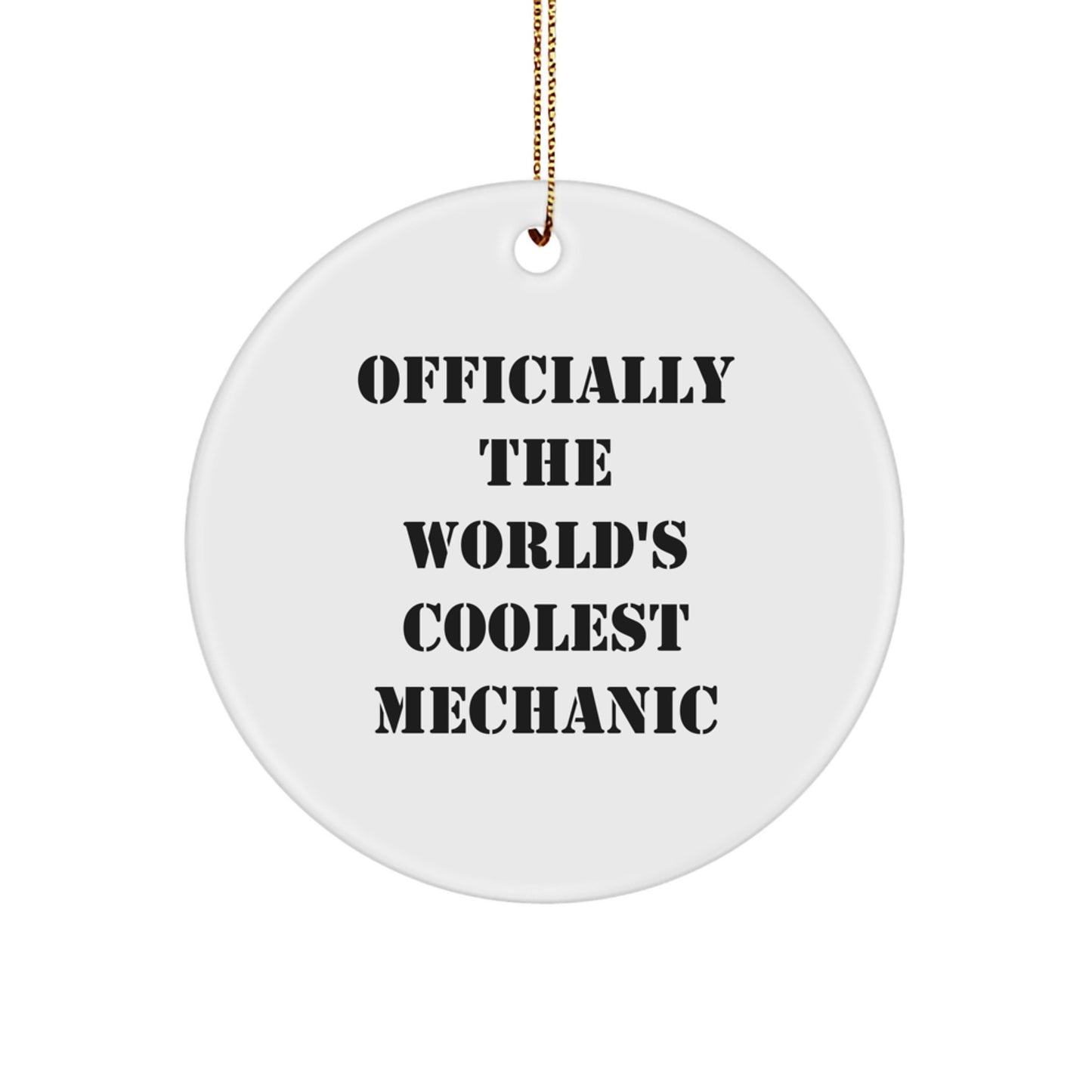 Funny Mechanic Gifts for Men - Officially The World's Coolest Mechanic Christmas Unique Gifts from Friends - Image 1