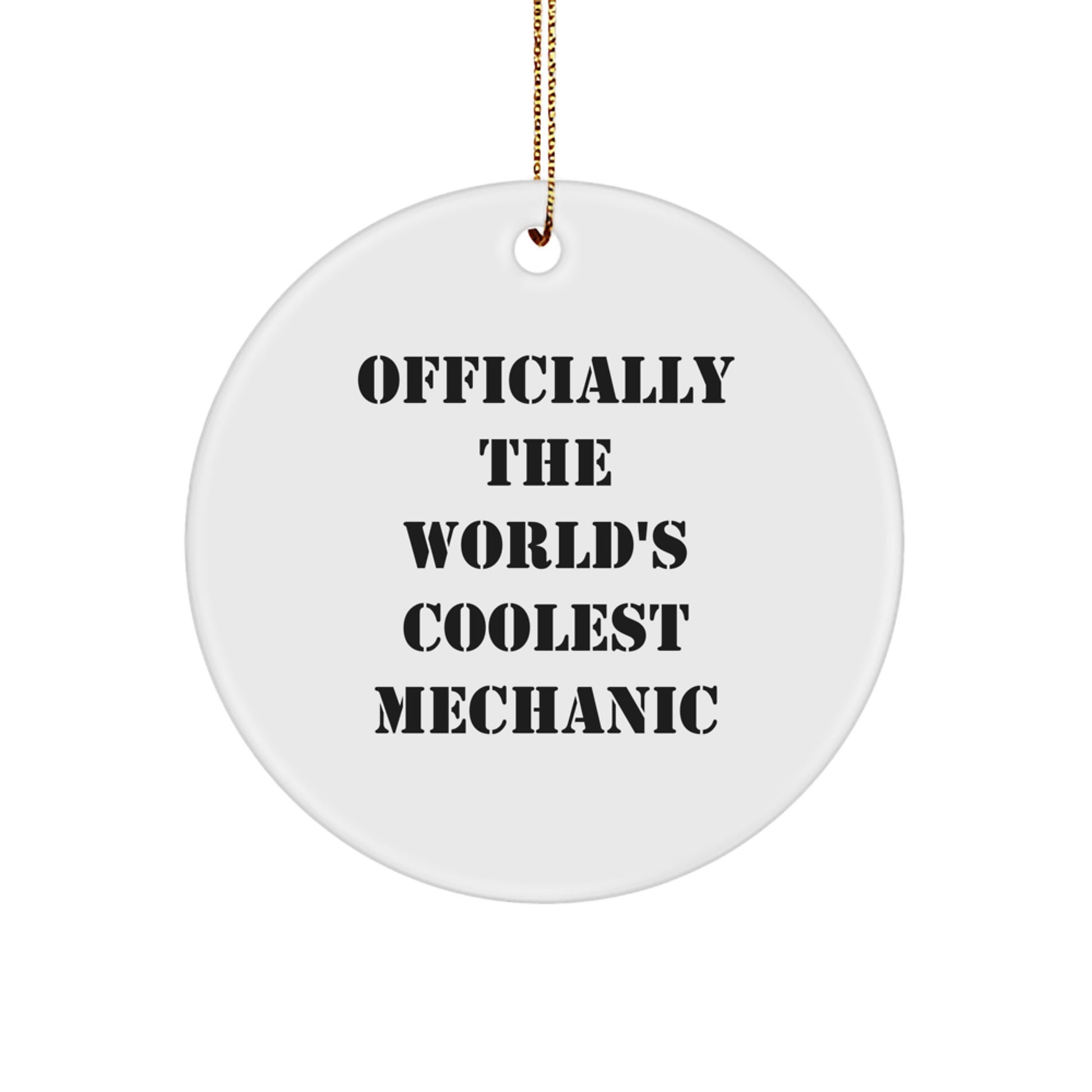 Funny Mechanic Gifts for Men - Officially The World's Coolest Mechanic Christmas Unique Gifts from Friends - Image 1