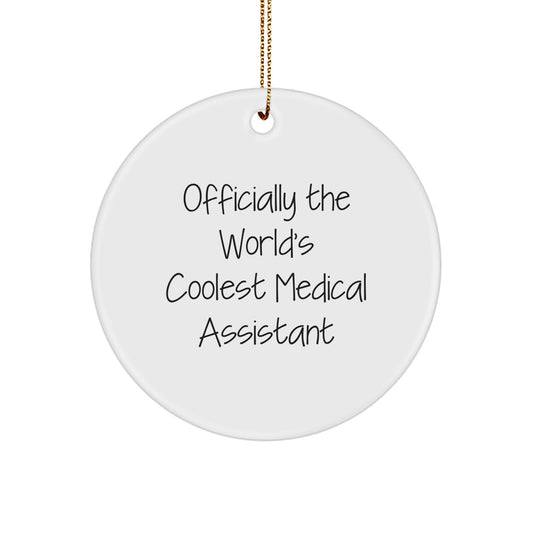 Officially The World's Coolest Medical Assistant Gifts - Christmas Unique Gifts from Friends, Family, or Coworkers for Medical Assistants - Image 1