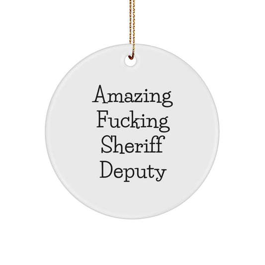 Funny Sheriff Deputy Gifts from Men to Sheriff Deputies for Christmas Unique Gifts - Image 1