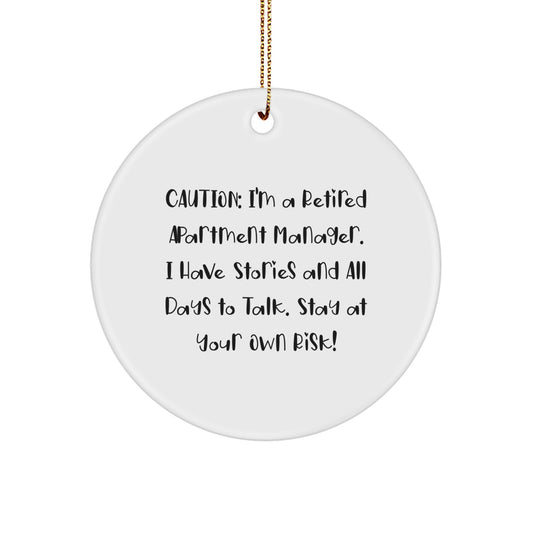 Funny Apartment Manager Gifts - Christmas Unique Gifts from Friends to Apartment Manager - Image 1