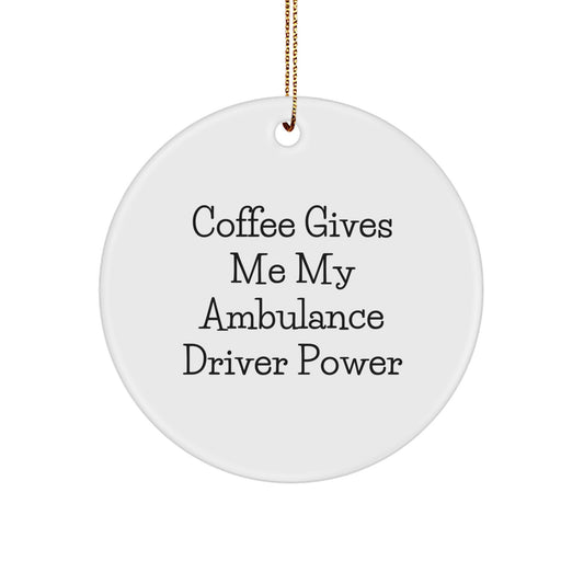 Funny Ambulance Driver Christmas Unique Gifts from Friends for Ambulance Driver - Image 1