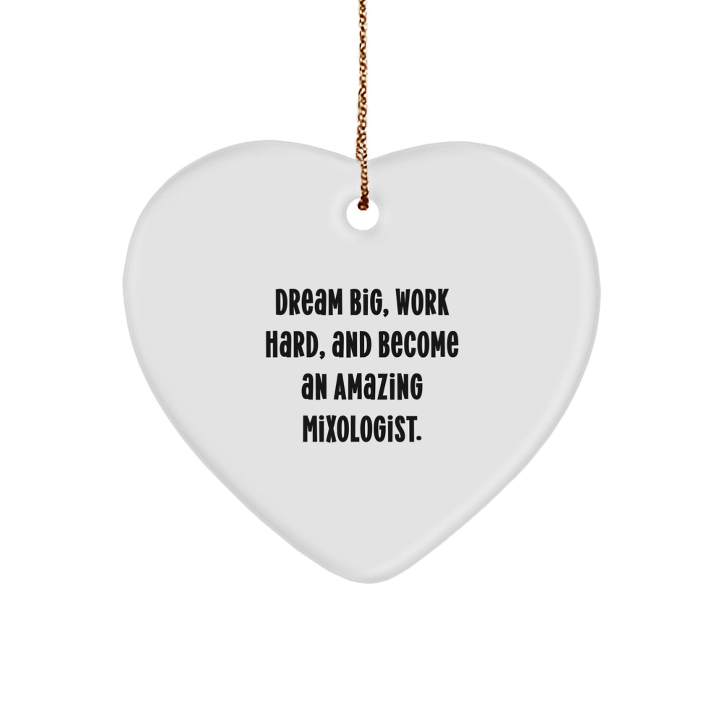 Dream Big Funny Mixologist Gifts from Family Members for Christmas Unique Presents - Image 1