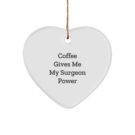 Surgeon Power Gifts for Men from Friends - Funny Christmas Ornament Gifts for Surgeon - Image 1