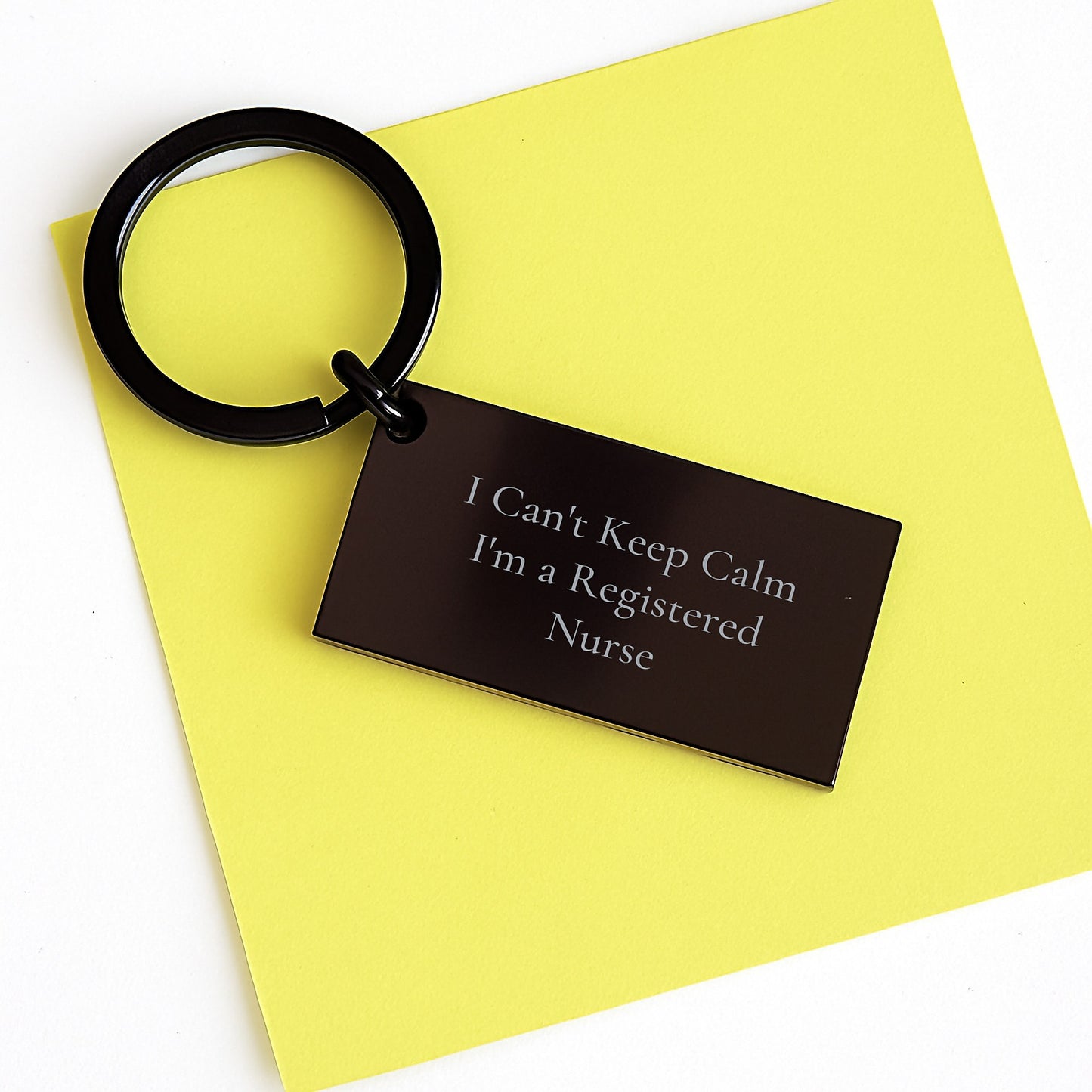 Funny Registered Nurse Keychain Gifts for Men Women Friends Coworkers Family from I'm A Registered Nurse - Image 3