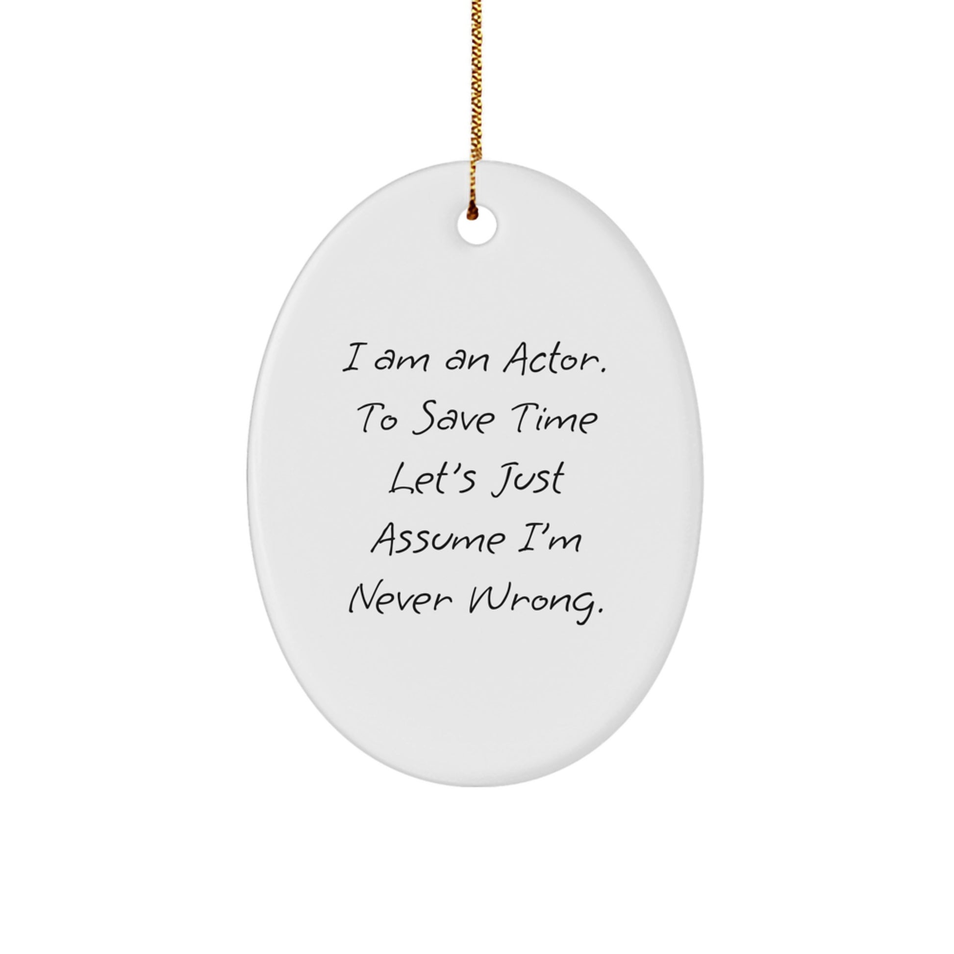 Funny Actor Gifts from Friends to Men, Gifts for Actor on Christmas Unique - Image 1