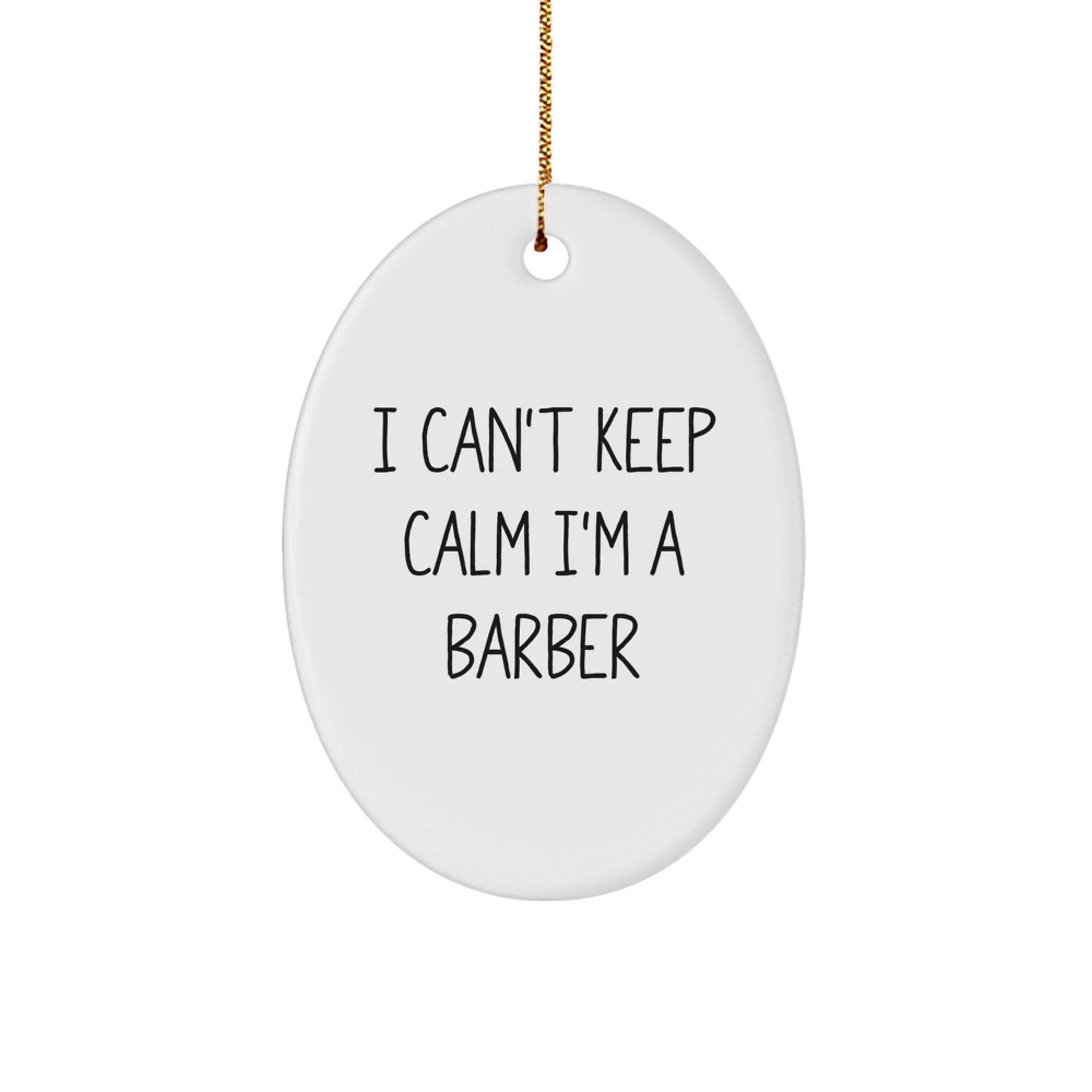 Funny I'm a Barber Gifts from Men for Barber Friends - Image 1
