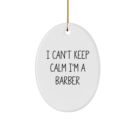 Funny I'm a Barber Gifts from Men for Barber Friends - Image 1