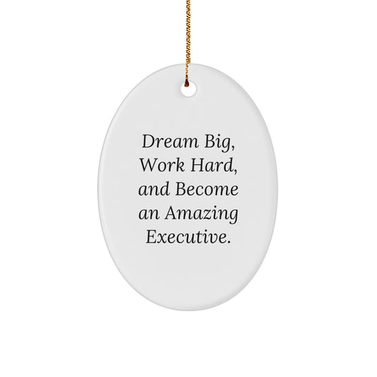 Executive Oval Ornament Gifts from Men to Executive Friends on Christmas Unique Gifts - Image 1