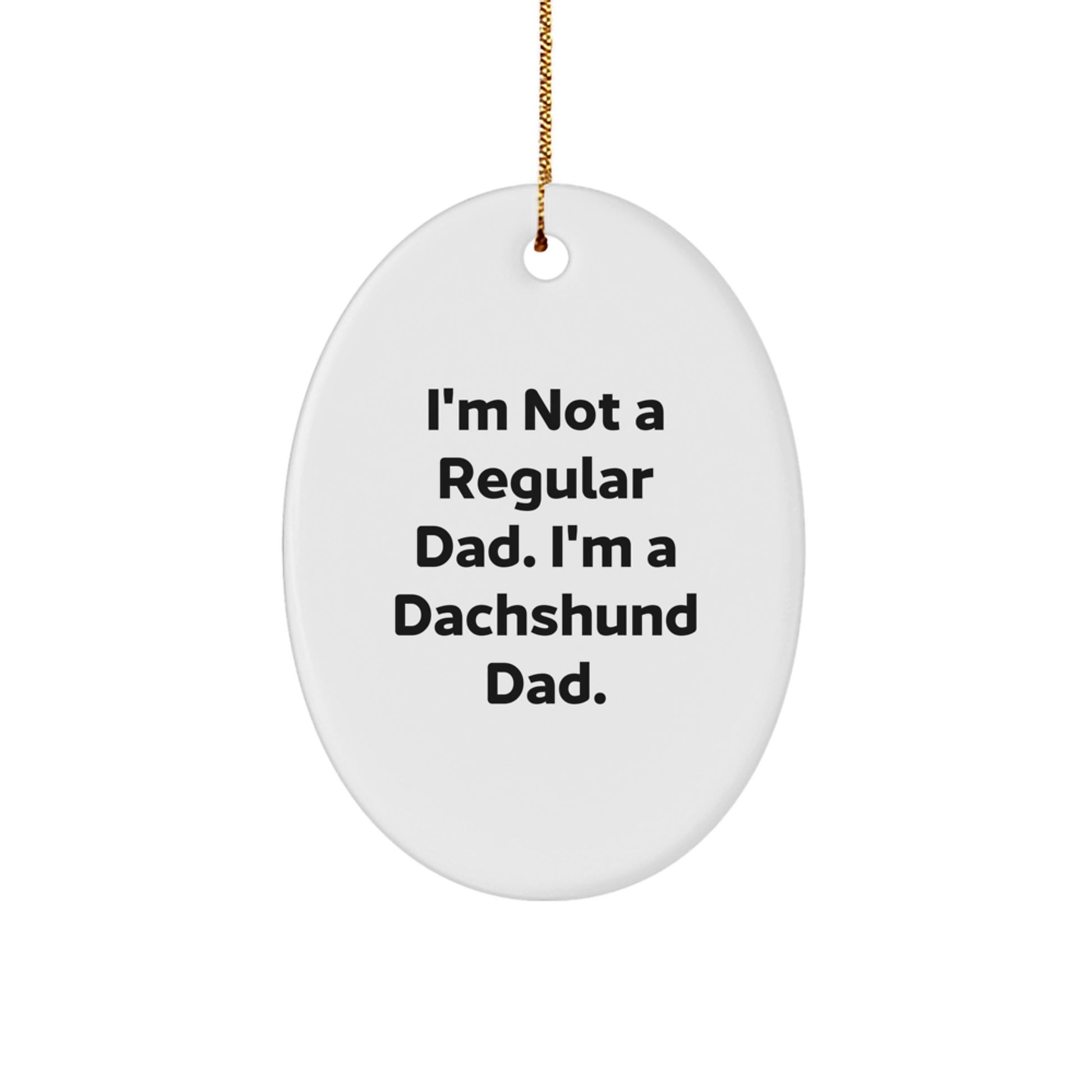 Funny Dachshund Dad Gifts from Men for Christmas Unique Gifts - Image 1