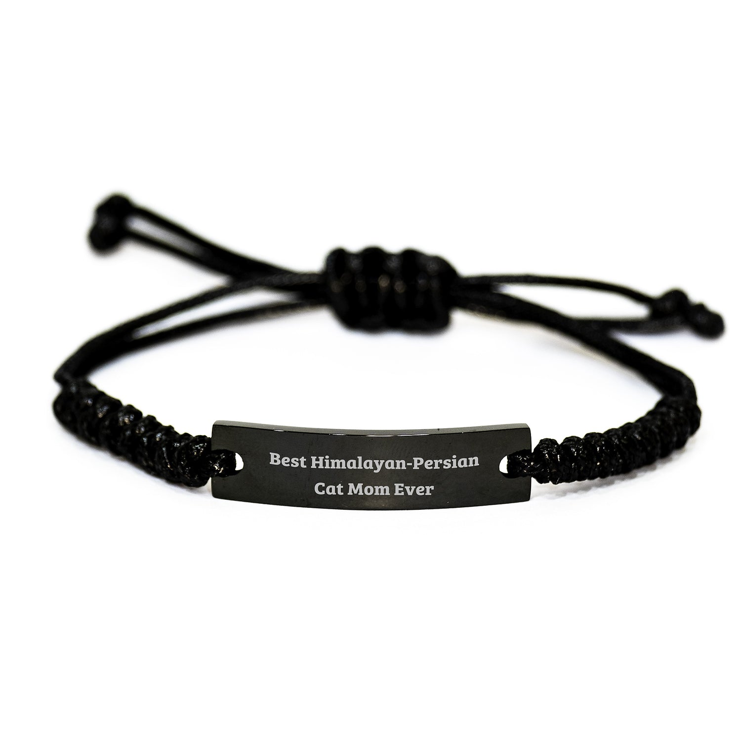 Funny Gifts for Himalayan-Persian Cat Mom - Birthday Unique Rope Bracelet for Women from Family - Image 1