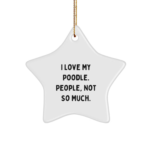 Funny Poodle Dog Lover Gifts from Friends for Poodle Dog Owners - Image 1