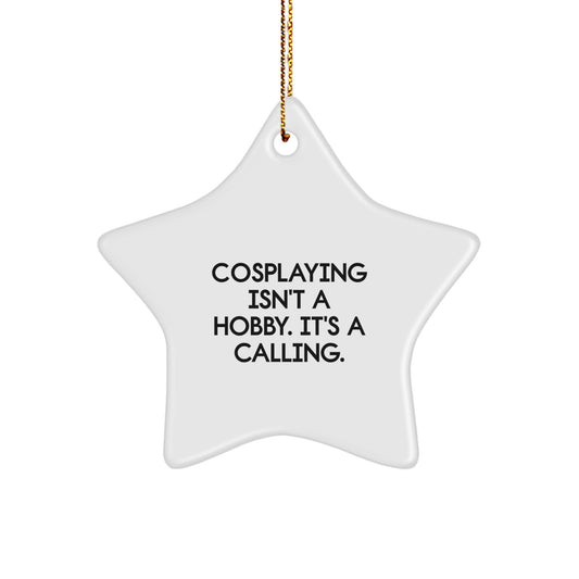 Cosplaying Gifts from Friends to Family - Unique Star Ornament for Christmas - Image 1