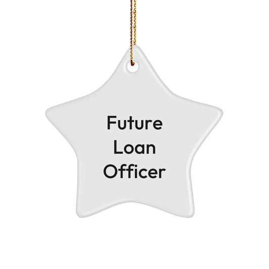 Funny Star Ornament Gifts for Future Loan Officer - 'May the Odds be Ever in Your Favor' - Star Ornament for Loan Officer - Image 1