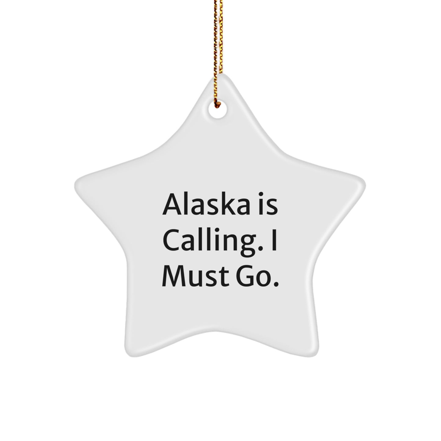 Alaska Star Ornament Gifts from Friends and Family to Men and Women for Christmas Unique Ideas - Image 1