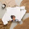 Close-up of the "I Didn't Say It Was Your Fault. I Said It Was Documented." HR documented design on the sweatshirt