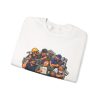 Close-up of the "The Homeowner Changed One Thing. Six Trades Got Involved." six trades change order design on the sweatshirt