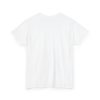 Plain white t-shirt, back view