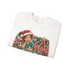 Folded white crewneck sweatshirt showing "I've Seen Worse Than This Sweater. Last Night." nurse Christmas graphic