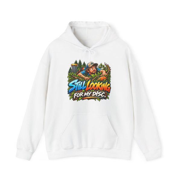 Still looking for my disc. Hoodie for the disc golfer who's in the trees