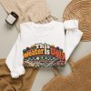 White crewneck sweatshirt with "This Sweater Is Ugly. You Should See My Golf Swing." golf, lifestyle flat-lay