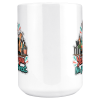 Yes, I Saw You. No, You're Not Next. 15oz mug - centre view Close-up of the "Yes, I saw you. No, you're not next." bartender design on the mug