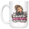 The same design on the other side of the white 15oz mug
