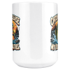 Catch and Release My Responsibilities 15oz mug - centre view Catch and Release My Responsibilities funny 15oz white mug, centre design view