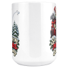 Santa Brought Me New Clubs. Same Swing. funny 15oz white mug, centre design view