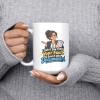 I Didn't Say It Was Your Fault. I Said It Was Documented. 15oz mug - held at chest I Didn't Say It Was Your Fault. I Said It Was Documented. funny 15oz white coffee mug, held at chest