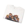 i-removed-one-permission-suddenly-everyone-knew-my-extension-3 White crewneck sweatshirt printed with "I Removed One Permission. Suddenly Everyone Knew My Extension.", folded view