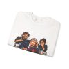White crewneck sweatshirt printed with "The CEO Clicked the Phishing Link. We Called It Executive Training.", folded view