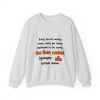 Gas station bathrooms ranked, and social work knows it. Marker crewneck Ash hand-drawn crewneck sweatshirt with the social work dictionary joke: Knows every gas station bathroom in the county. Has them ranked.