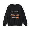 Gas station bathrooms ranked, and social work knows it. Marker crewneck Black hand-drawn crewneck sweatshirt with the social work dictionary joke: Knows every gas station bathroom in the county. Has them ranked.