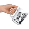 I COACH KIDS FOR FREE. PARENTS COST EXTRA. 15oz coach mug, raised in hand 15 oz white ceramic youth coach mug printed with "I COACH KIDS FOR FREE. PARENTS COST EXTRA.", raised in hand
