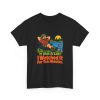 It was a leaf. I watched it for ten minutes. Birders nod. Graphic tee Black flat vector T-shirt with the birder joke: It was a leaf. I watched it for ten minutes.
