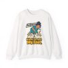 i-ask-everyone-about-their-pain-nobody-asks-about-my-feet-nu-1 White crewneck sweatshirt printed with "I Ask Everyone About Their Pain. Nobody Asks About My Feet."