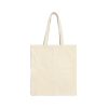 Plain tote bag, back view