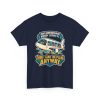 i-make-announcements-nobody-listens-to-a-pilot-t-shirt-1 Navy T-shirt printed with "I Make Announcements Nobody Listens To. Then I Land the Plane Anyway."