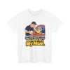police-officer-t-shirt-every-day-someone-says-i-was-only-goi-1 White T-shirt printed with "Every Day Someone Says ‘I Was Only Going Five Over.’ Usually It’s My Mom."