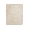 Cream sherpa fleece reverse of Secret Library book lover blanket, back view