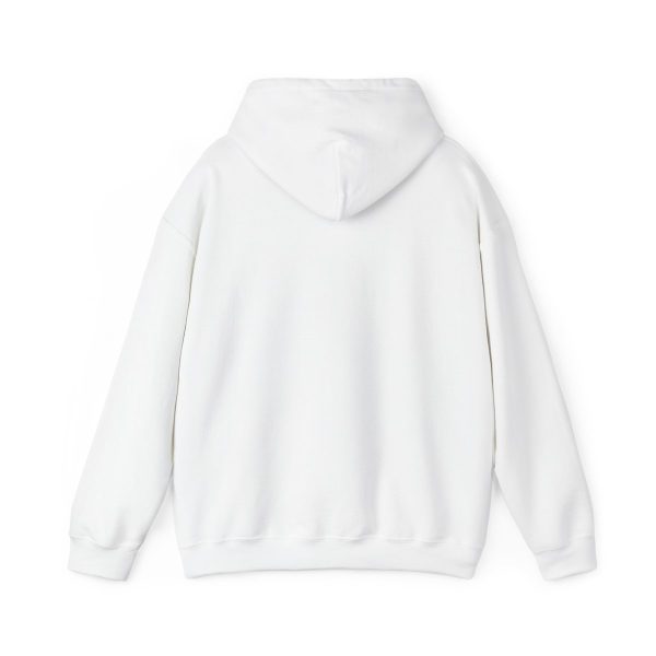 Plain hoodie, back view