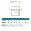 T-shirt size chart