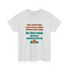 Ash flat vector T-shirt with the social work gas station bathroom ranking joke